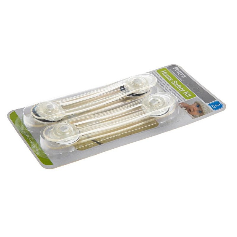 قفل درب کابینت پویا مدل Home Safety Kit دو بسته 2 عددی