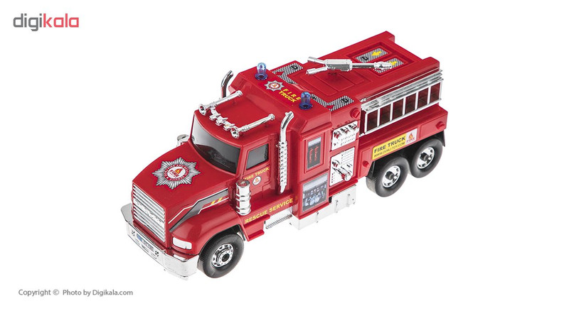ماشین آتش نشانی اسباب بازی دورج توی طرح Fire Truck