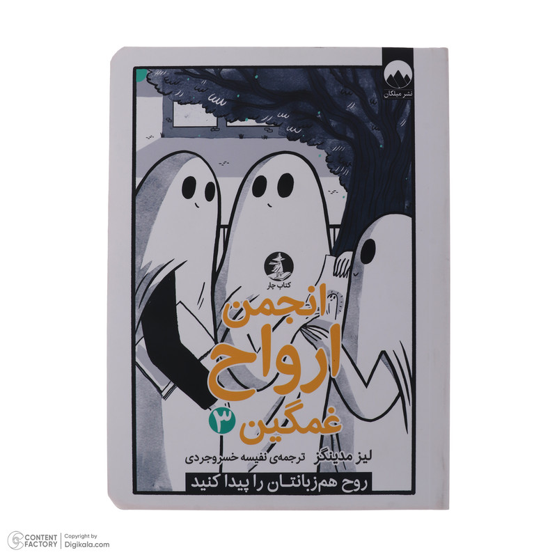 کتاب انجمن ارواح غمگین 3 اثر لیز مدینگز نشر میلکان